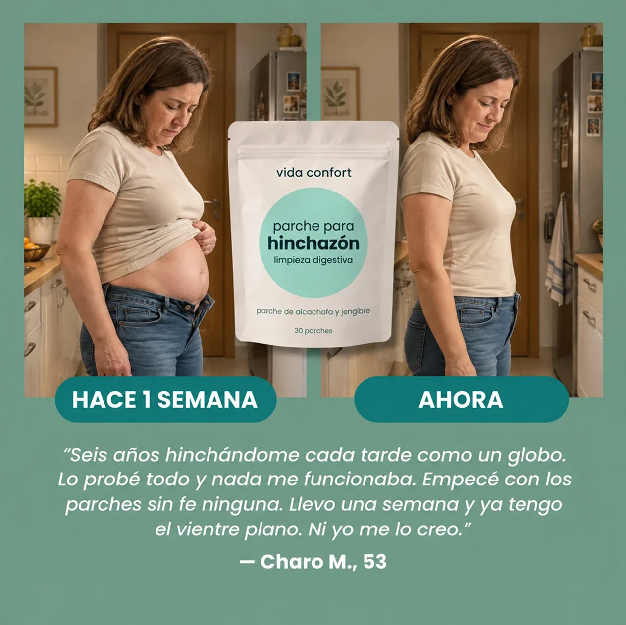 Parche Transdérmico para Limpiar tu Cuerpo, Eliminar la Hinchazón y la Pesadez
